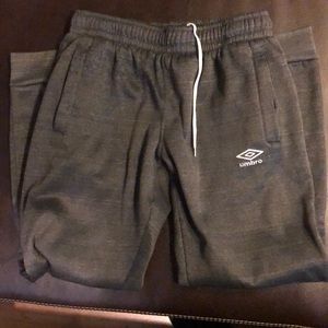 Umbro joggers. Size large